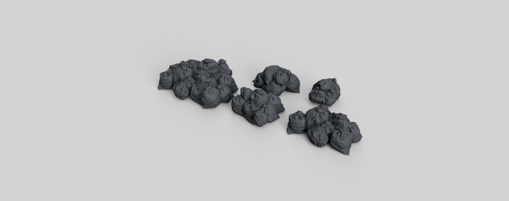 MM5009B - Garbage Bags HO Scale