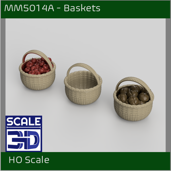 MM5014B - Baskets - HO Scale