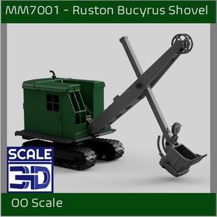 MM7001 - Crane, Ruston Bucyrus OO Gauge