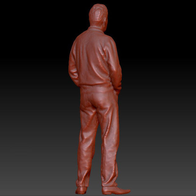 Male Standing Hands In Pockets Dsp037 Figure