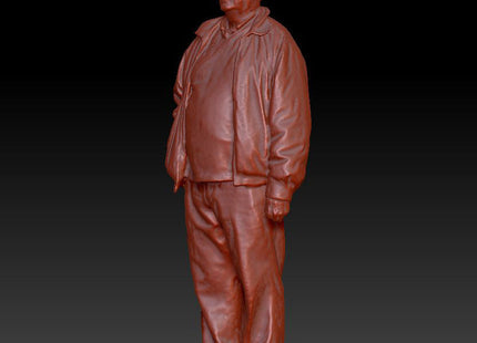 Male Standing In Bomber Jacket Dsp039 Figure