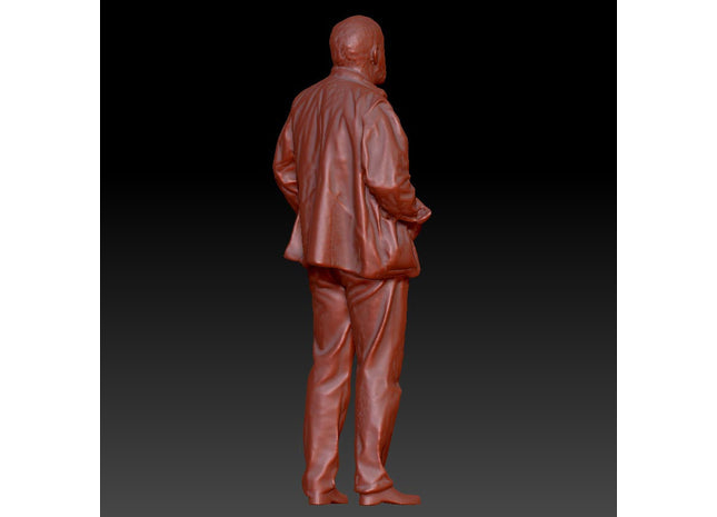 Older Male Standing Hand In Pockets Dsp045 Figure