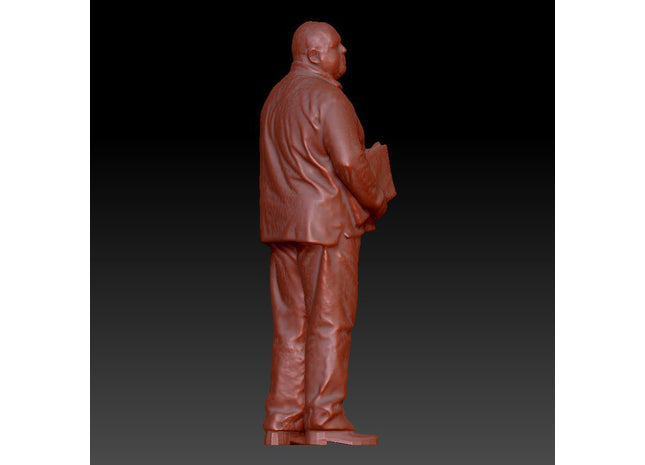 Male Standing With Folder Under Arm Dsp053 Figure