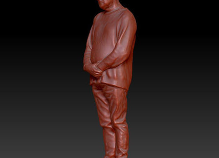 Older Male Standing Waiting Dsp060 Figure