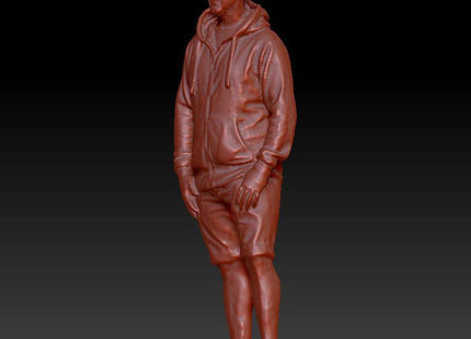 Young Male In Shorts Standing Dsp065 Figure