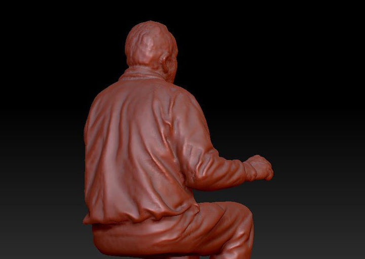 Sitting Loco Driver Dsp077 Figure