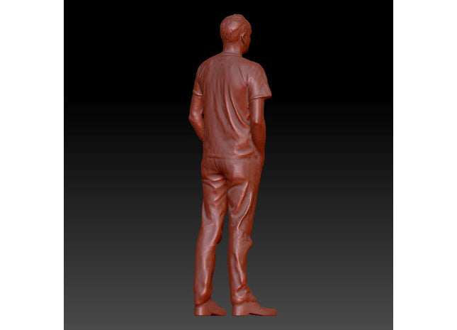 Male In T-Shirt Standing Dsp081 Figure