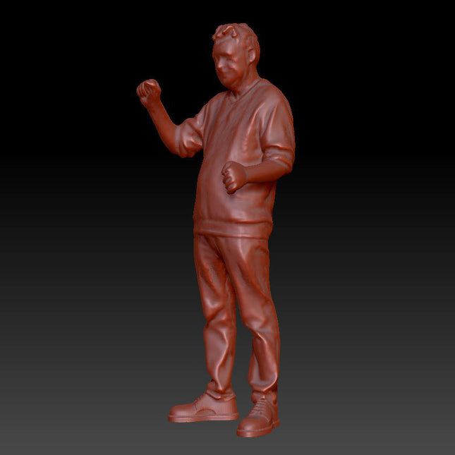 Male Standing Arm Up Dsp115 Figure