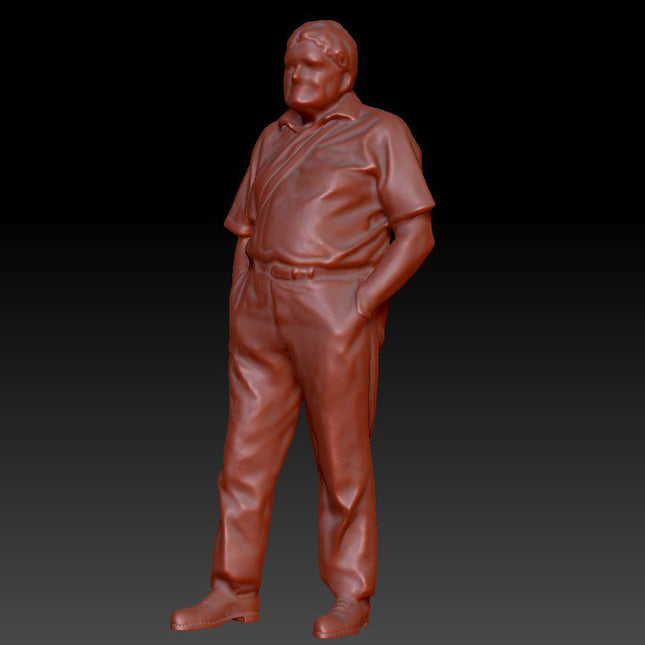 Male Standing Hands In Pockets Dsp112 Figure