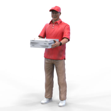 Pizza Delivery Guy Mm631 Figure