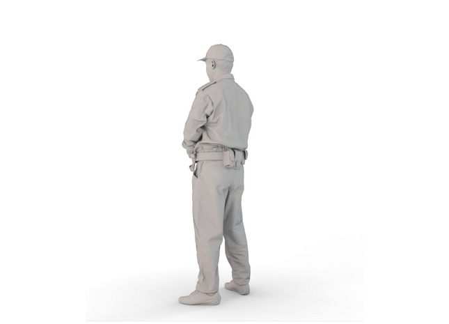 Security Guard Mm921 Figure