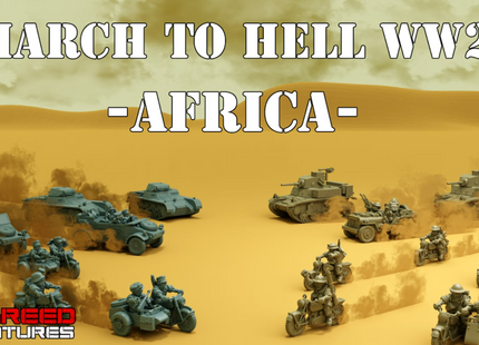 March to Hell WW2 Africa - Great Britain Army 1