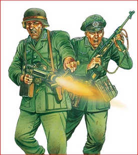 G0003 Painting German Army Figures