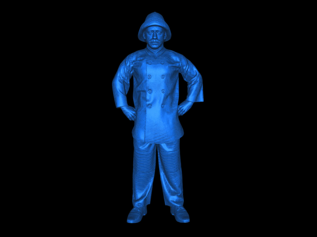 Mm945 Fisherman Hands On Hips Figure
