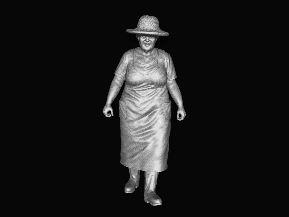 Mm978 Farmers Wife Walking Figure