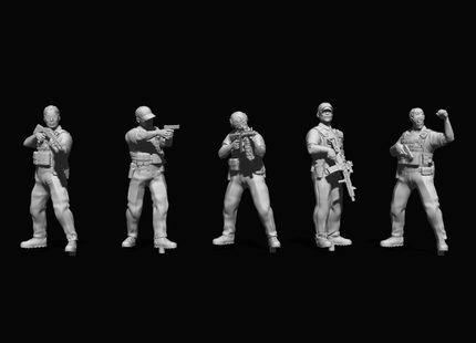 MM934A Armed Police Figures