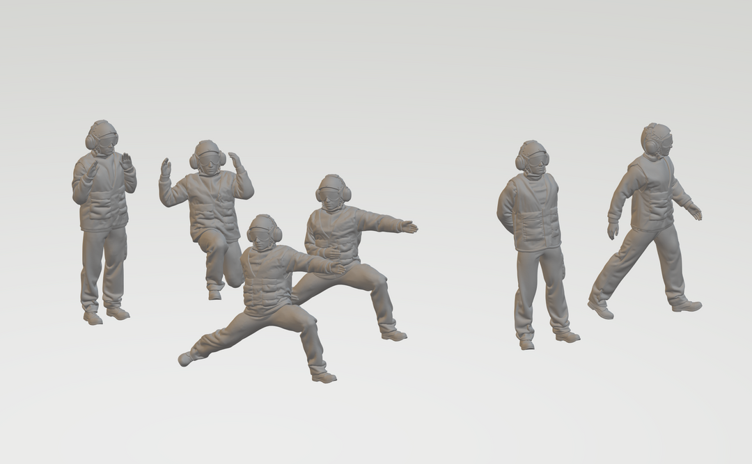 Aircraft Deck/airfield Handlers Figure