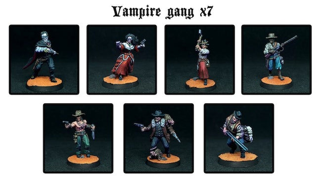 WANTED Plains of Terror Vampire Gang