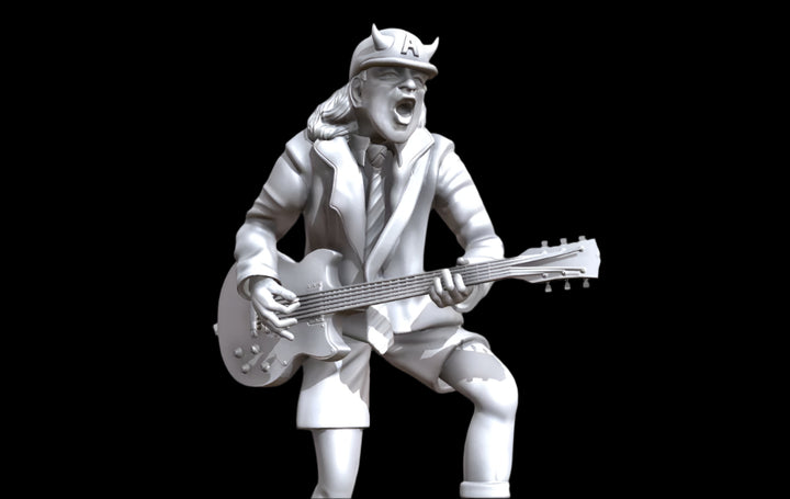Angus Young - Acdc Mm812 Figure