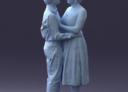 Young Couple Dancing/Embracing Mm405 Figure