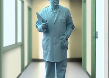 Male Doctor With Clip Board Figure