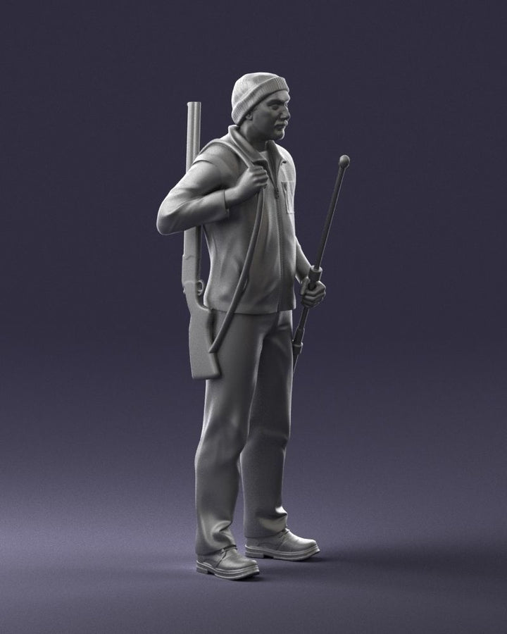 Gamekeeper With Shotgun Figure