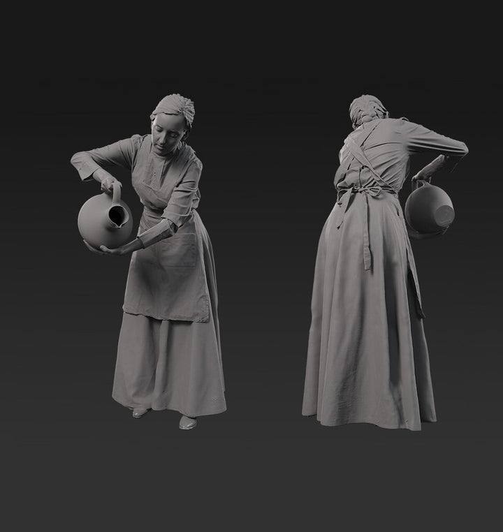 S3DS0115 Maid With Water Jug