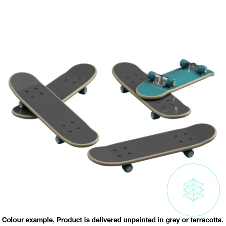 Fo113C – Skateboards Oo/Ho Scale Oo Accessory