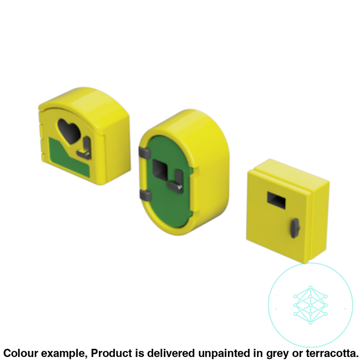 Fo117B – Model Defib Lockers Oo/Ho Scale Oo Accessory