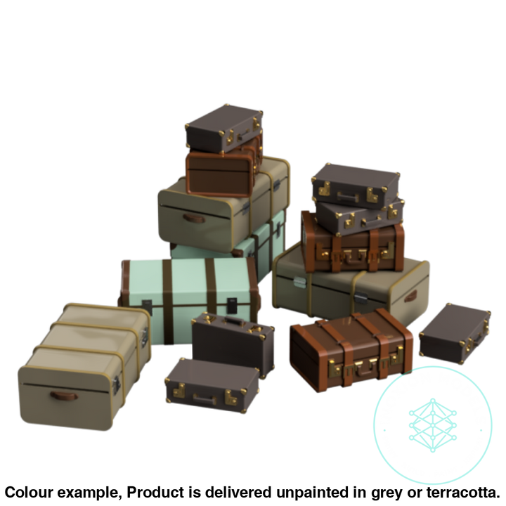 Fo601A – Luggage Oo/Ho Scale Oo Accessory