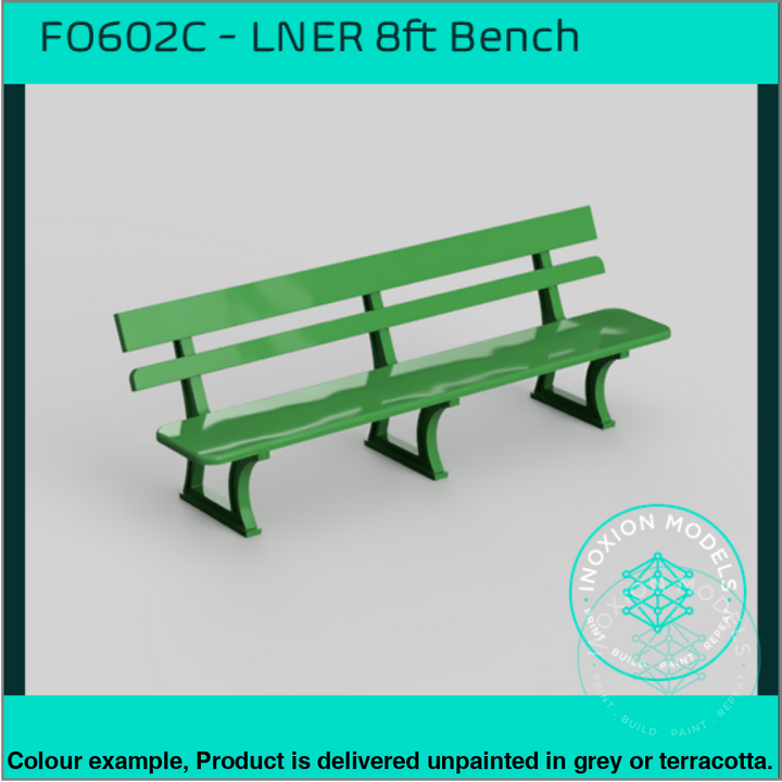 Fo602C – Lner 8Ft Platform Benches Oo/Ho Scale Oo Accessory