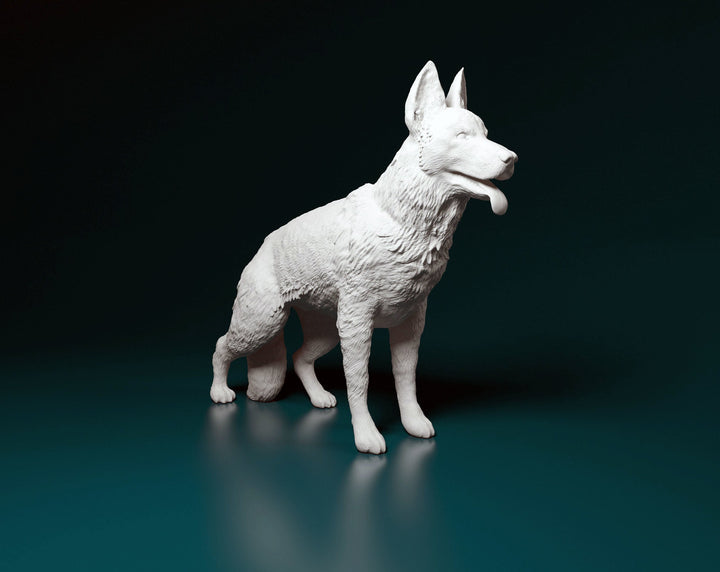 German Shepherd Standing Dog