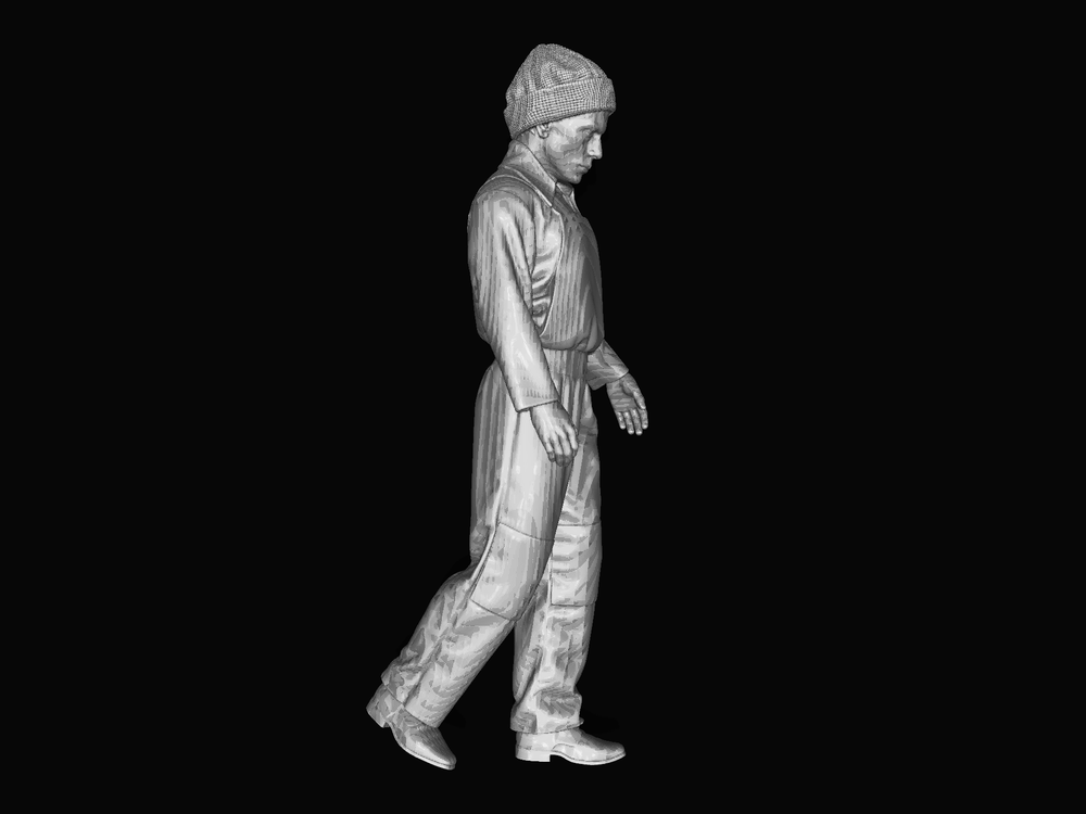 Mm949 Fisherman Walking Figure