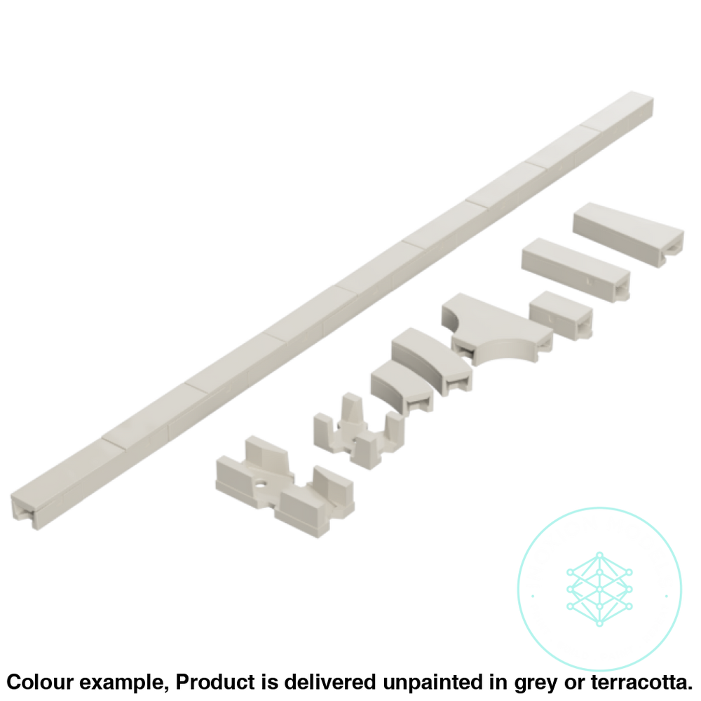 Go607A – Concrete Cable Channels Tt120/3Mm Scale Tt Accessory