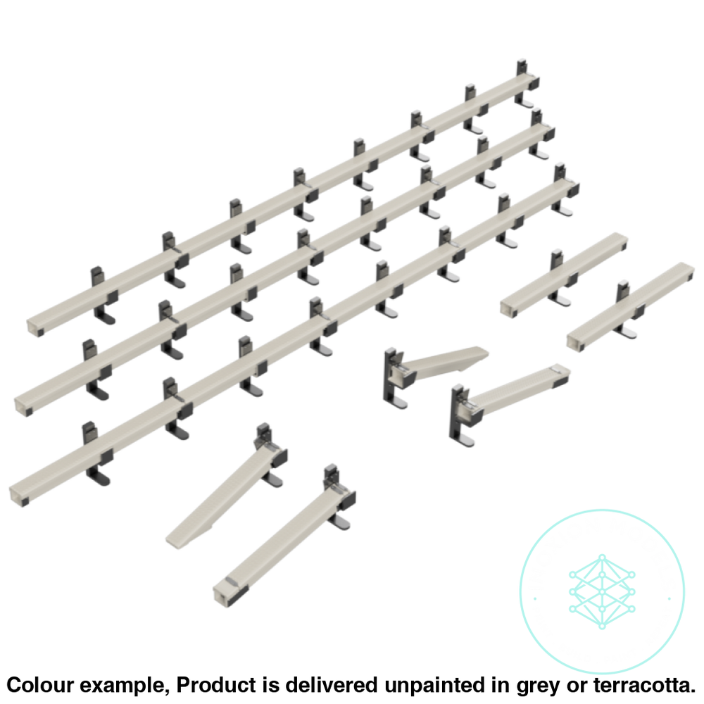 Go608A – Raised Cable Channels Tt120/3Mm Scale Tt Accessory