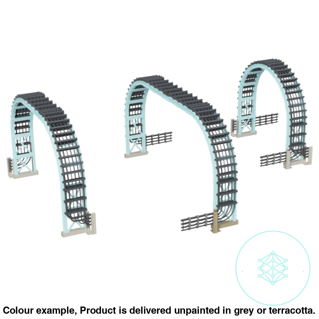 Go610C – London Underground Cables Gantries Tt120/3Mm Scale Tt Accessory