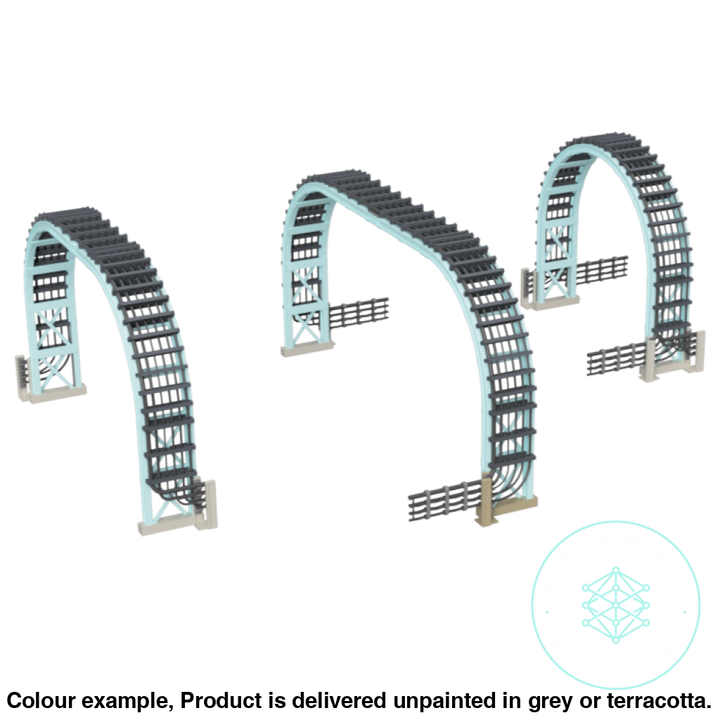 Go610C – London Underground Cables Gantries Tt120/3Mm Scale Tt Accessory