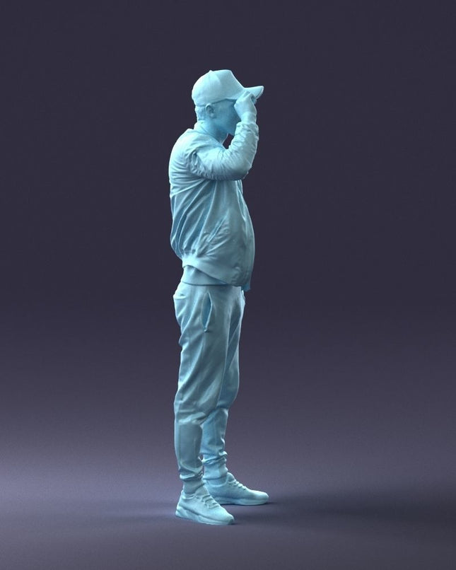 Male In Sports Clothes Figure