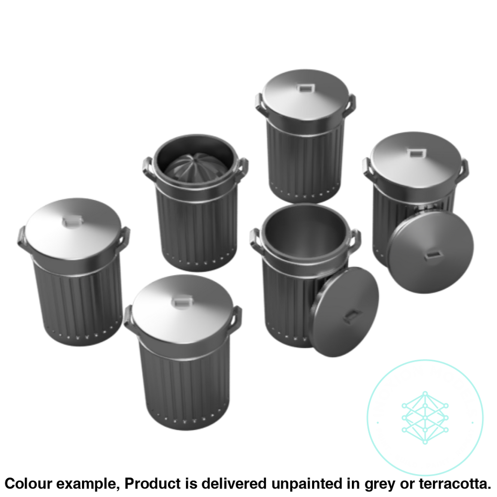 Ho100B – Dustbins N Scale Accessory