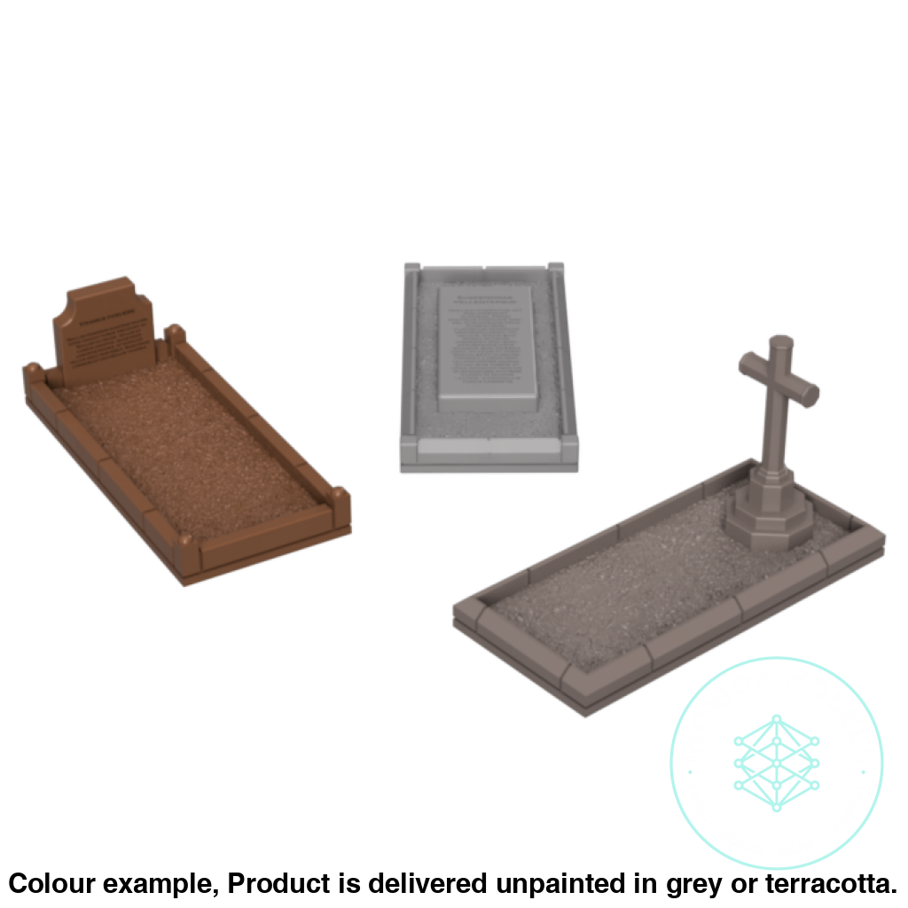Ho307E – Grave Plots N Scale Accessory