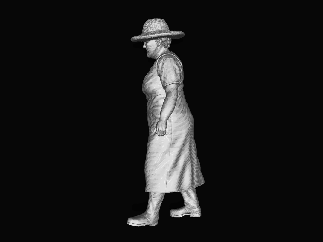 Mm978 Farmers Wife Walking Figure