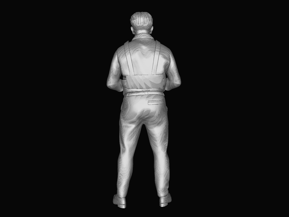 Mm882 Father And Carrying Baby Figure