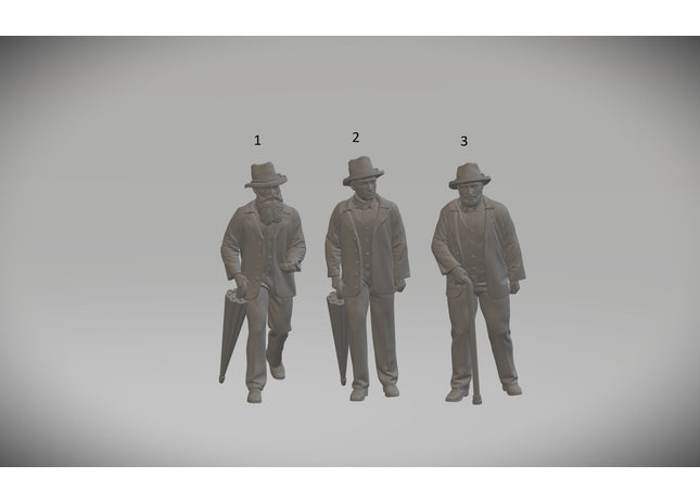 Edwardian Male Figures Oo 1:76 / 1 Figure