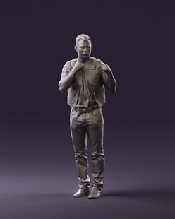 Young Male Bare Knuckle Boxer B Figure
