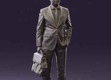 Male Office Worker/salesman With Bag Figure