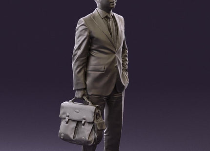 Male Office Worker/salesman With Bag Figure