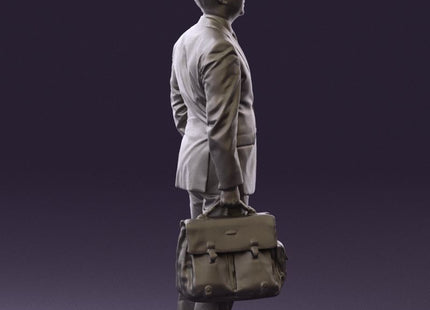 Male Office Worker/salesman With Bag Figure