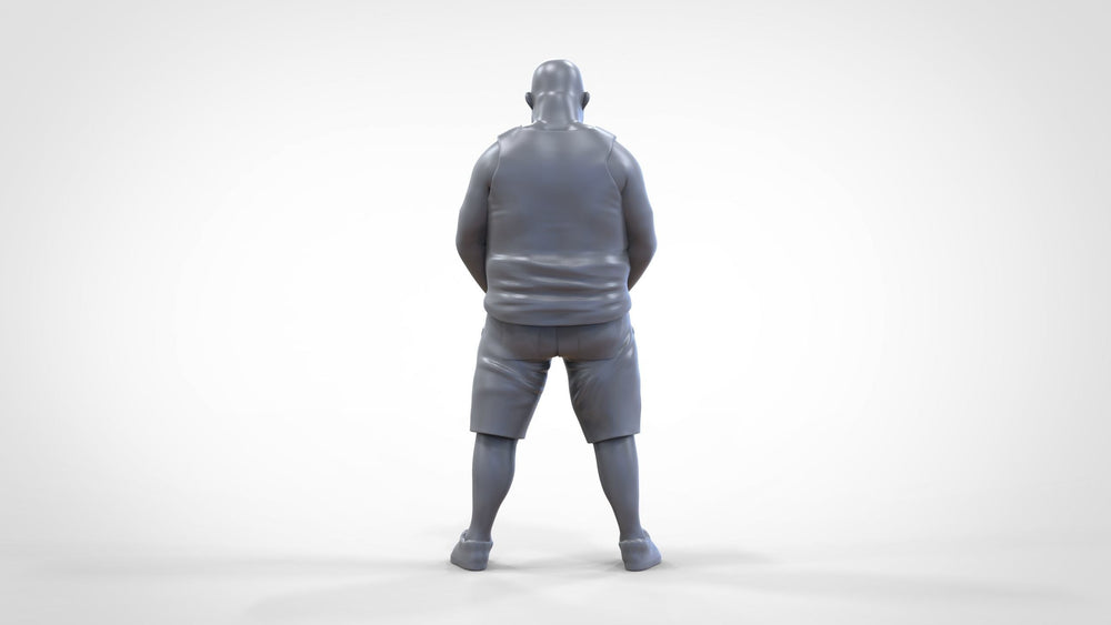 Large Drunk Male Urinating Figure