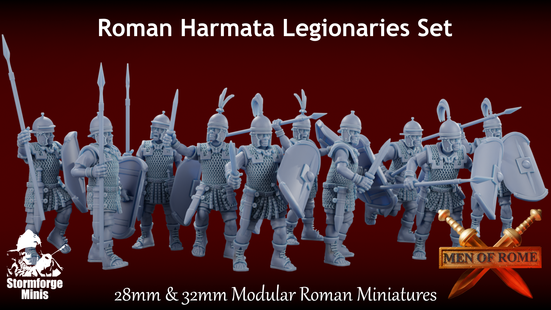 Men of Rome: Roman Early Legionaries 28-32mm Modular Miniatures