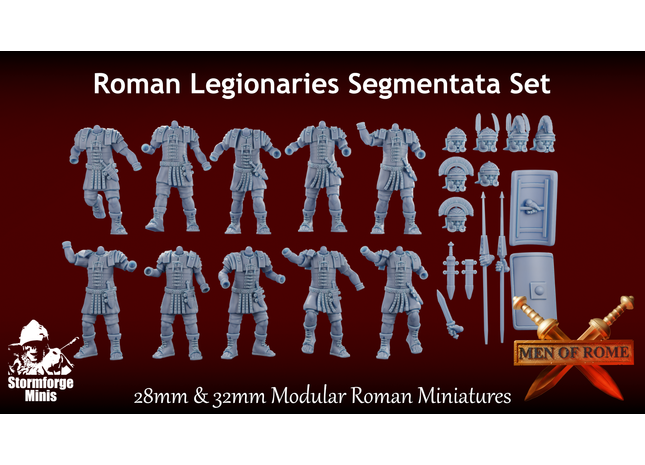 Men of Rome: Roman Legionaries 28-32mm Modular Miniatures